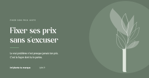 Fixer ses prix