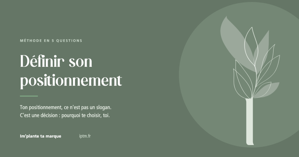 Définir son positionnement