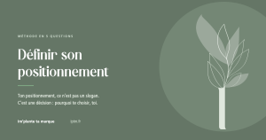 Définir son positionnement