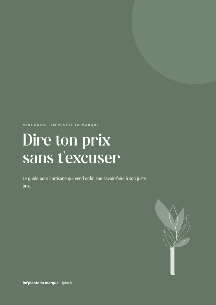 Mini-guide Dire ton prix sans t'excuser