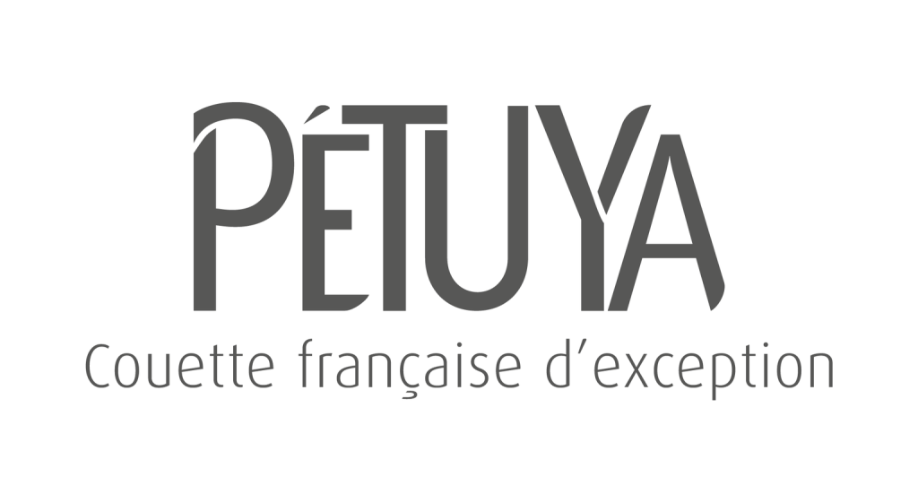 Logo de Pétuya, couette française d'exception, literie artisanale à Zimmerbach