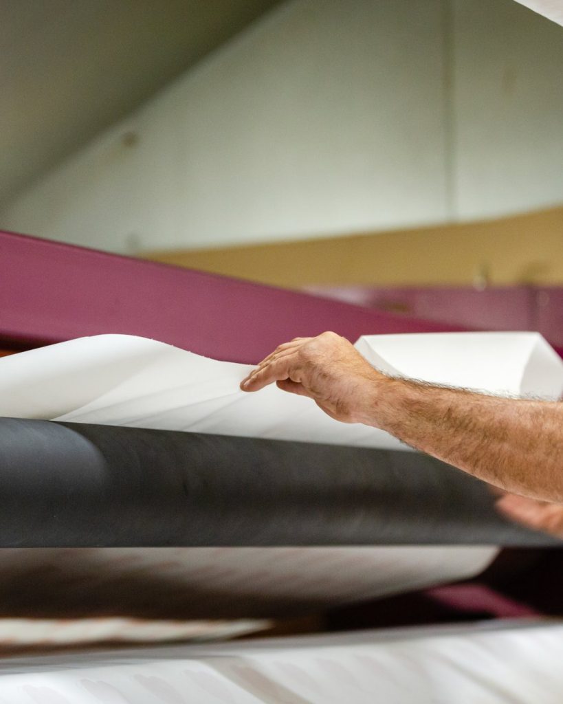 Atelier d'ennoblissement textile de Crouvezier Développement à Gérardmer