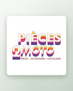 Nom de marque Pièces2Moto pour Pièces2Moto, boutique en ligne de pièces moto tout-terrain