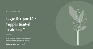 Logo fait par IA : à qui appartient-il vraiment ?